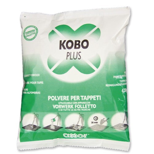 KOBO PLUS DETERGENTE PER TAPPETTI E MOQUETES 420GR